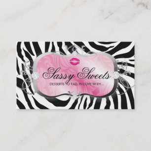 311 Roze lavish Lips Visitekaartje