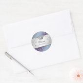 311-Silver Divine Hydrangea Sticker (Envelop)
