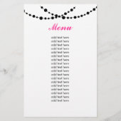 311 Snoep Wonderland Black White Flyer (Achterkant)