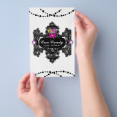 311 Snoep Wonderland Zwart Wit Flyer (Hand)