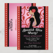 311-Spaanse Hen Party Kaart (Voorkant / Achterkant)