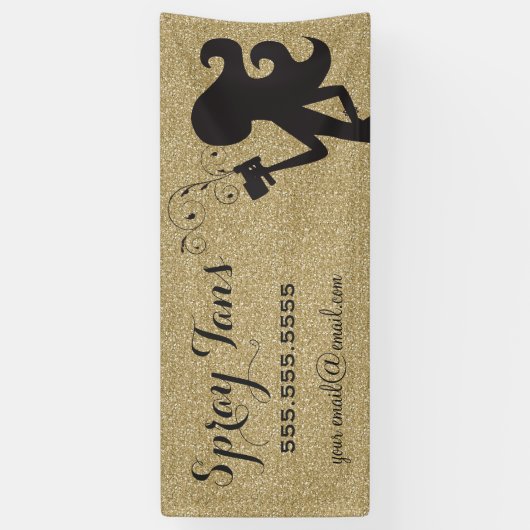 311 Spray Tan Banner (Verticaal)