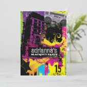 311 Stadsvestigingspartij Blackout Kaart (Staand voorkant)