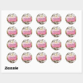 311 Stickers Brown Lavish Pink Plate (Feuille)