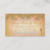 311 Sunburst Spraytan Visitekaartje (Achterkant)