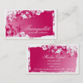 311 TRANQUIL GARDEN PINK FADE VISITEKAARTJE (Voorkant / Achterkant)