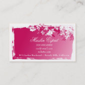 311 TRANQUIL GARDEN PINK FADE VISITEKAARTJE (Achterkant)