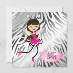 311-Trendy Angel Baby - Uitnodiging