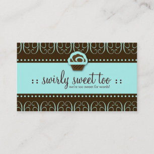 311-Turquoise Zwemig te zoet Visitekaartje