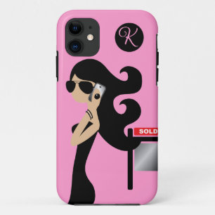 311 Vastgoed Fashionista Bruine Aviator iPhone 11 Hoesje