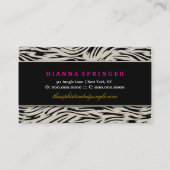 311 Verfijnd Oerwoud Damask Pink Purebred Su Visitekaartje (Achterkant)