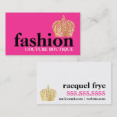 311 Vette Mode Boutique Tiara Visitekaartje (Voorkant / Achterkant)