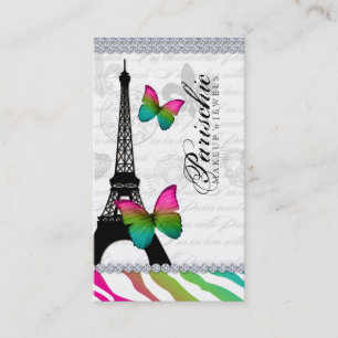311 Visitekaartje van Butterfly Paris Eiffeltoren