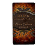 311  Wijnlabel Lekzoolzeugen Antiek Etiket (Voorkant)