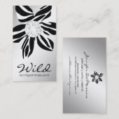 311 Wilde Zebra Vloer | Diamond SS Visitekaartje (Voorkant / Achterkant)