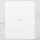 311 Zakelijke zeep en bubbels Flyer (Achterkant)