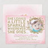 311 Ze laat een kleine sprankelende bloemenkrans a Kaart (Voorkant / Achterkant)