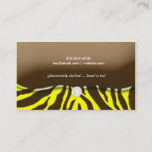 311 Zebra Teaze Shazam Visitekaartje (Achterkant)