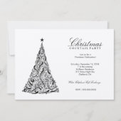 311 Zwemere kerstboom | SilverMetallic Kaart (Voorkant)