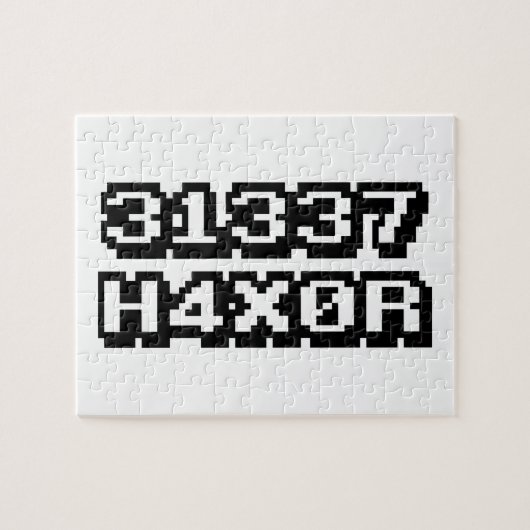 31337 H4X0R LEGPUZZEL (Horizontaal)