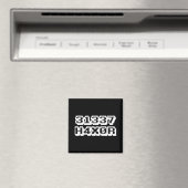 31337 H4X0R MAGNEET (Insitu (Vaatwasser))