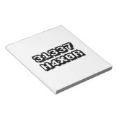 31337 H4X0R NOTITIEBLOK (Schuin)