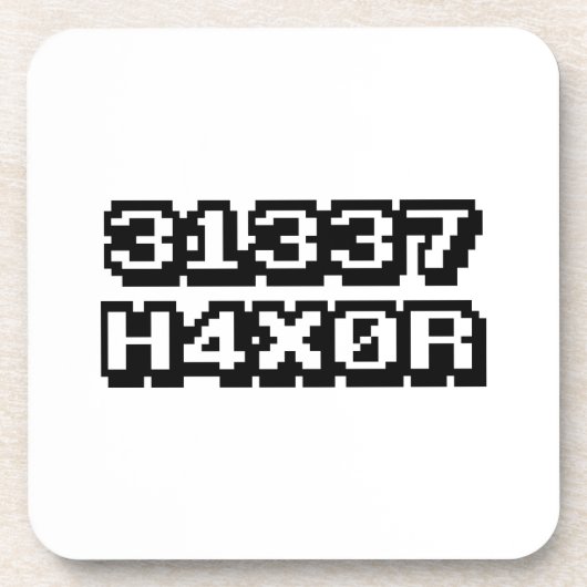 31337 H4X0R ONDERZETTER (Voorkant)