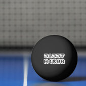 31337 H4X0R Ping-Pong BALL (Net)