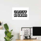 31337 H4X0R POSTER (Thuiskantoor)