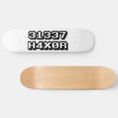 31337 H4X0R SKATEBOARD (Horizontaal)