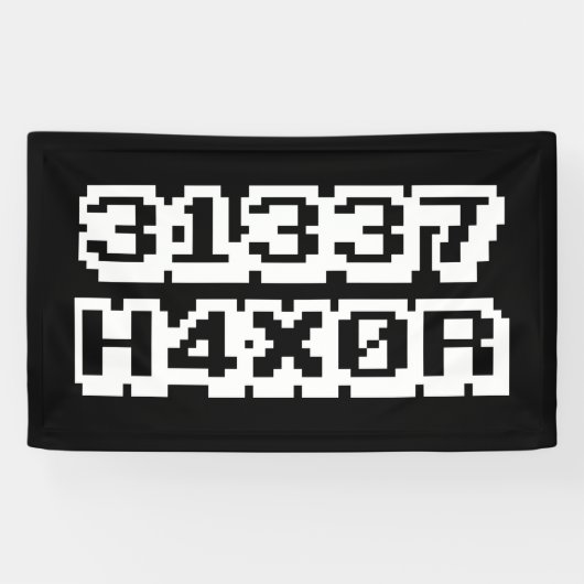 31337 H4X0R SPANDOEK (Horizontaal)
