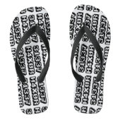 31337 H4X0R TEENSLIPPERS (Voetbed)