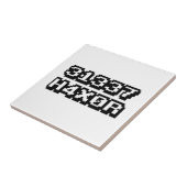 31337 H4X0R TEGELTJE (Zijkant)