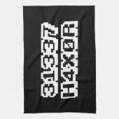 31337 H4X0R THEEDOEK (Verticaal)