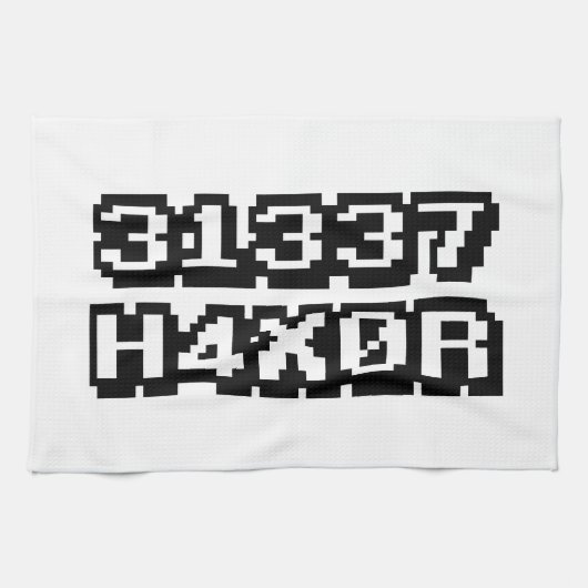 31337 H4X0R THEEDOEK (Horizontaal)