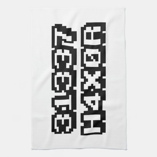 31337 H4X0R THEEDOEK (Verticaal)