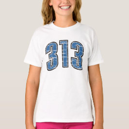 313 (Area Code) T-shirt