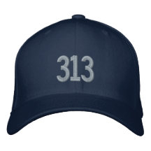 313 Casquette brodé, Casquette de base en laine so
