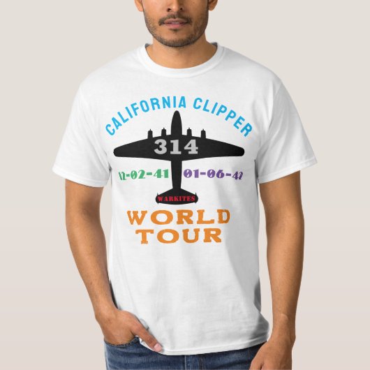 314 California Clipper T-Shirt (Voorkant)