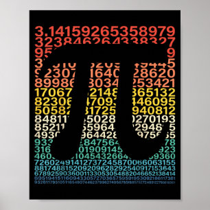 314 Nummer Symbool voor Kinderen Jongens Leraar Ma Poster