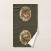 315 Roses (Serviette à main)
