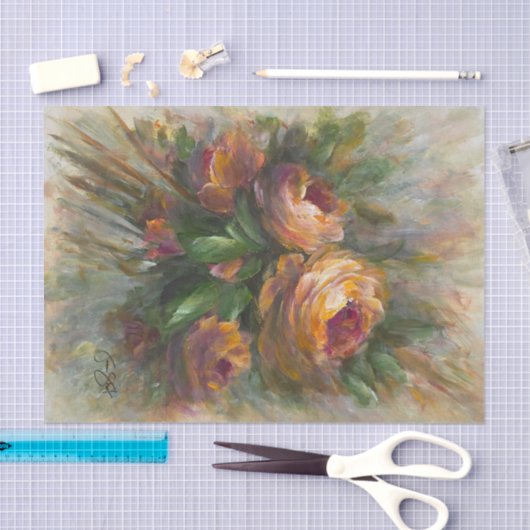 315 Roses  Tissuepapier (Craft)