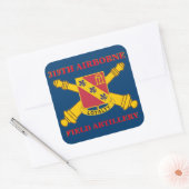 319TH FIELD ARTILLERY STICKERS (Envelop)