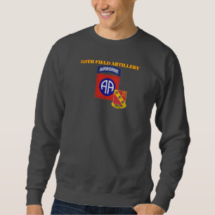 319TH SWEATSHIRT AÉROPORTÉ de l'ARTILLERIE de