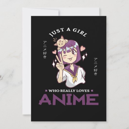 31.Alleen een meisje dat echt van Anime houdt Save The Date (Voorkant)