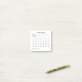 31-daagse challenge maandelijkse notities post-it® notes (Op bureau)