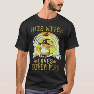 31 Deze Heks Houdt van Cavia's Halloween T-shirt