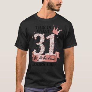 31 & Fabulous I Roos and White Party Group Candid T-shirt