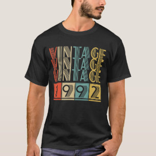 31 jaar oud in 1992 1992 31e geboorte t-shirt