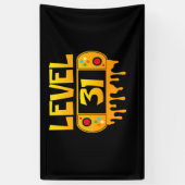31 jaar oude videogames Gift Spandoek (Verticaal)